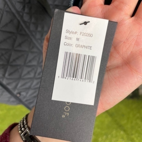 WEATHERPROOF Graphite Walker Quilted Jacket Medium - Picture 8 of 17